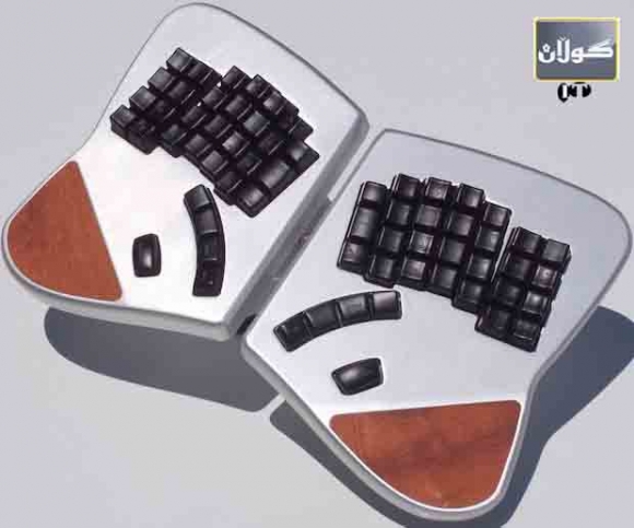 كیبۆردێك بە دیزانێكی سەرنجڕاكێشەوە